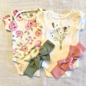Newborn Girl Onesies